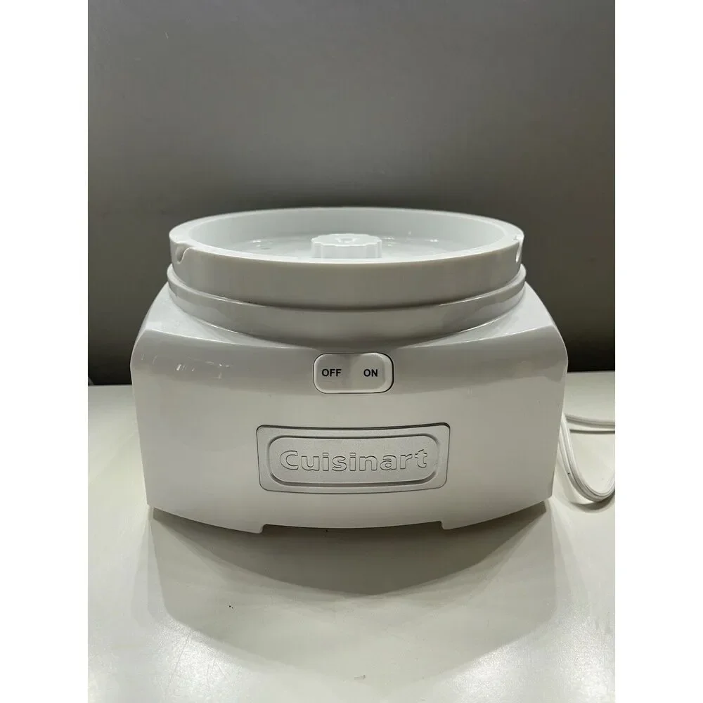 Cuisinart ICE-21 Automatic Ice Cream Maker White Base Motor Replacement Part Onl